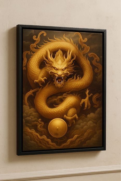 КАРТИНА “Златният Пазител” – арт принт 60×90 см