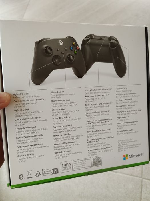 Maneta Gamepad Controller Sigilat Xbox Wireless, Carbon Black