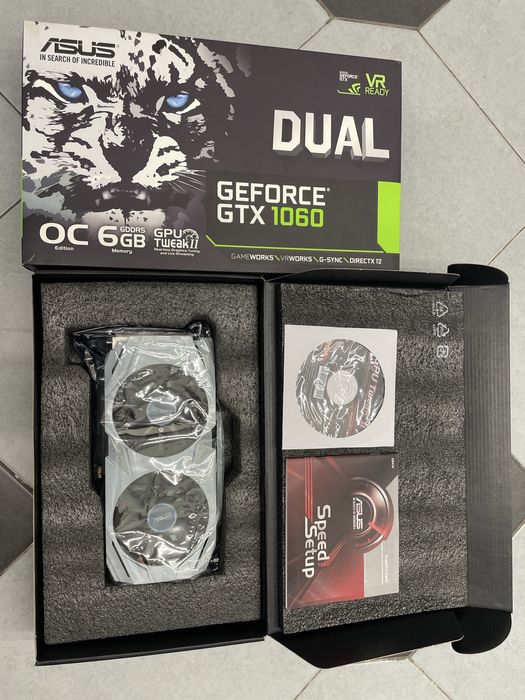 ASUS 1060 OC 6 GB