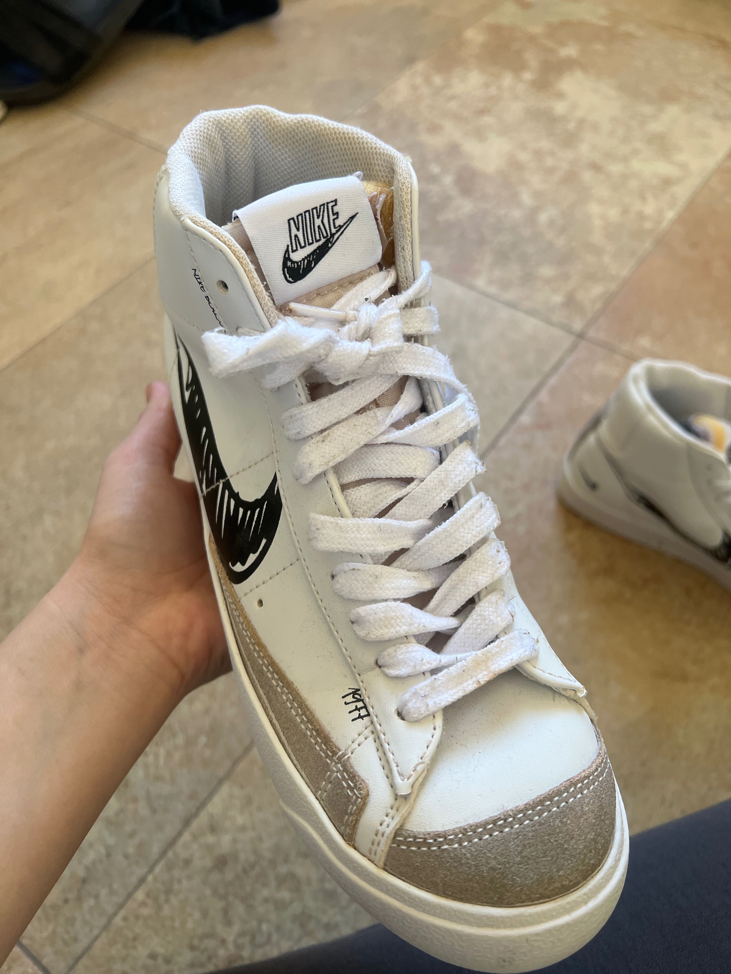 Nike blazer mid - кецове