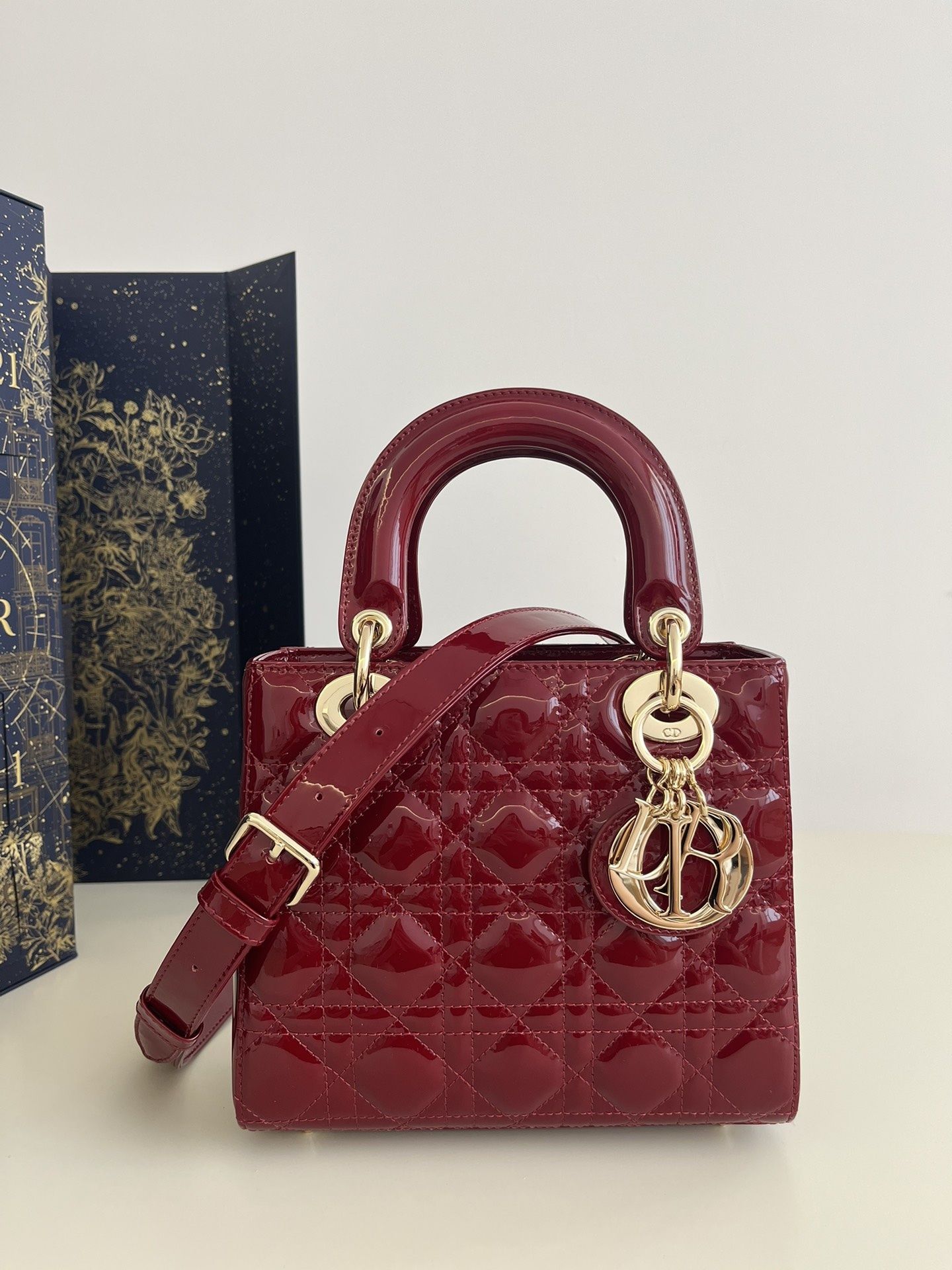 Geanta Christian Dior Lady 17/20cm, tip Premium