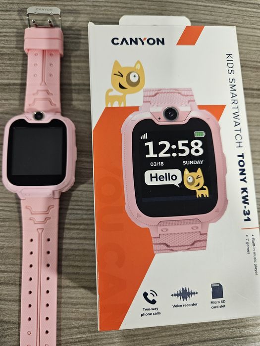 Детски смарт часовник Canyon Tony KW-31