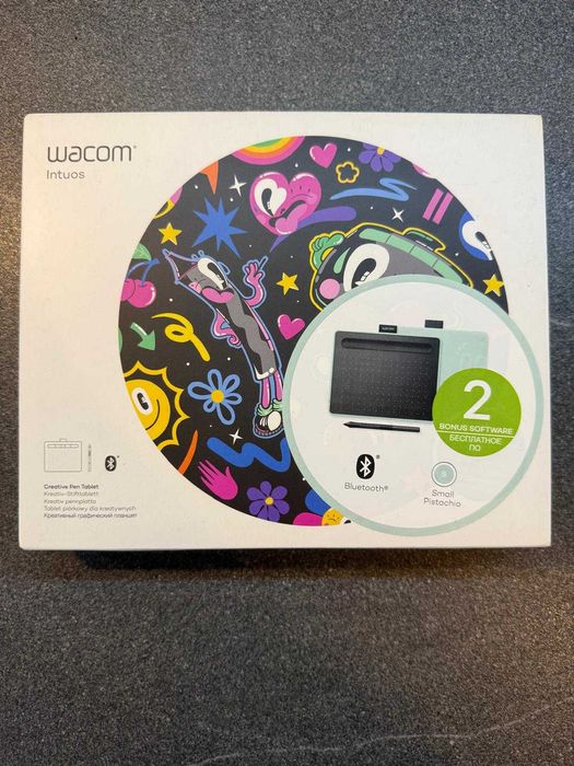 Tableta grafica Wacom Intuos S Bluetooth (Pistachio)