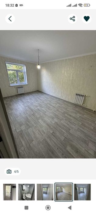 Срочно продается 2х комнатная квартира