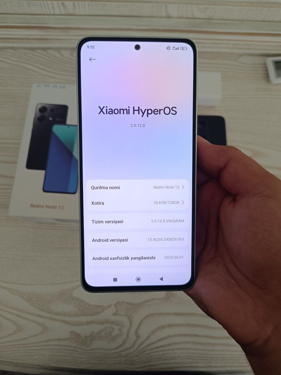Redmi note 13 (8+4/128)