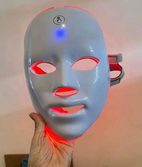 7-цветна LED маска за лице,