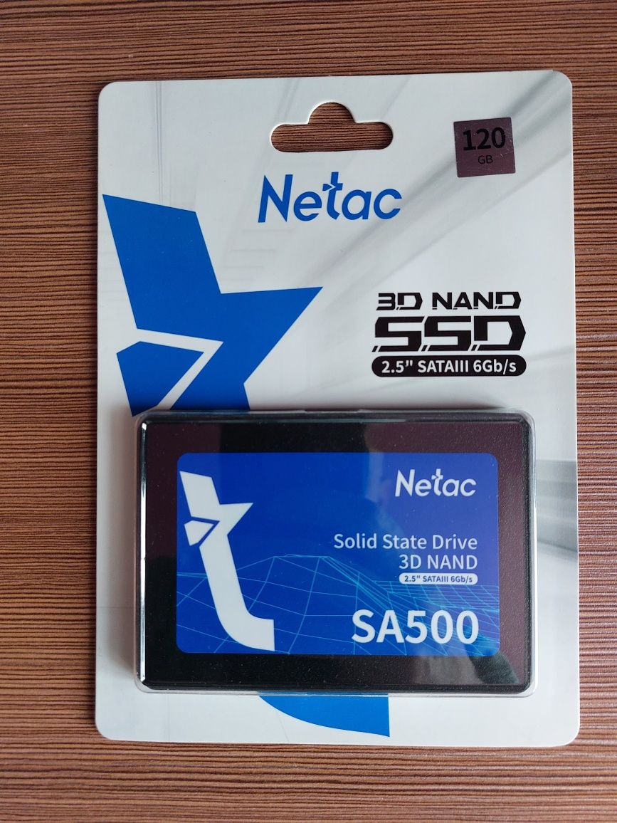 ssd диск 120 Gb sata новый