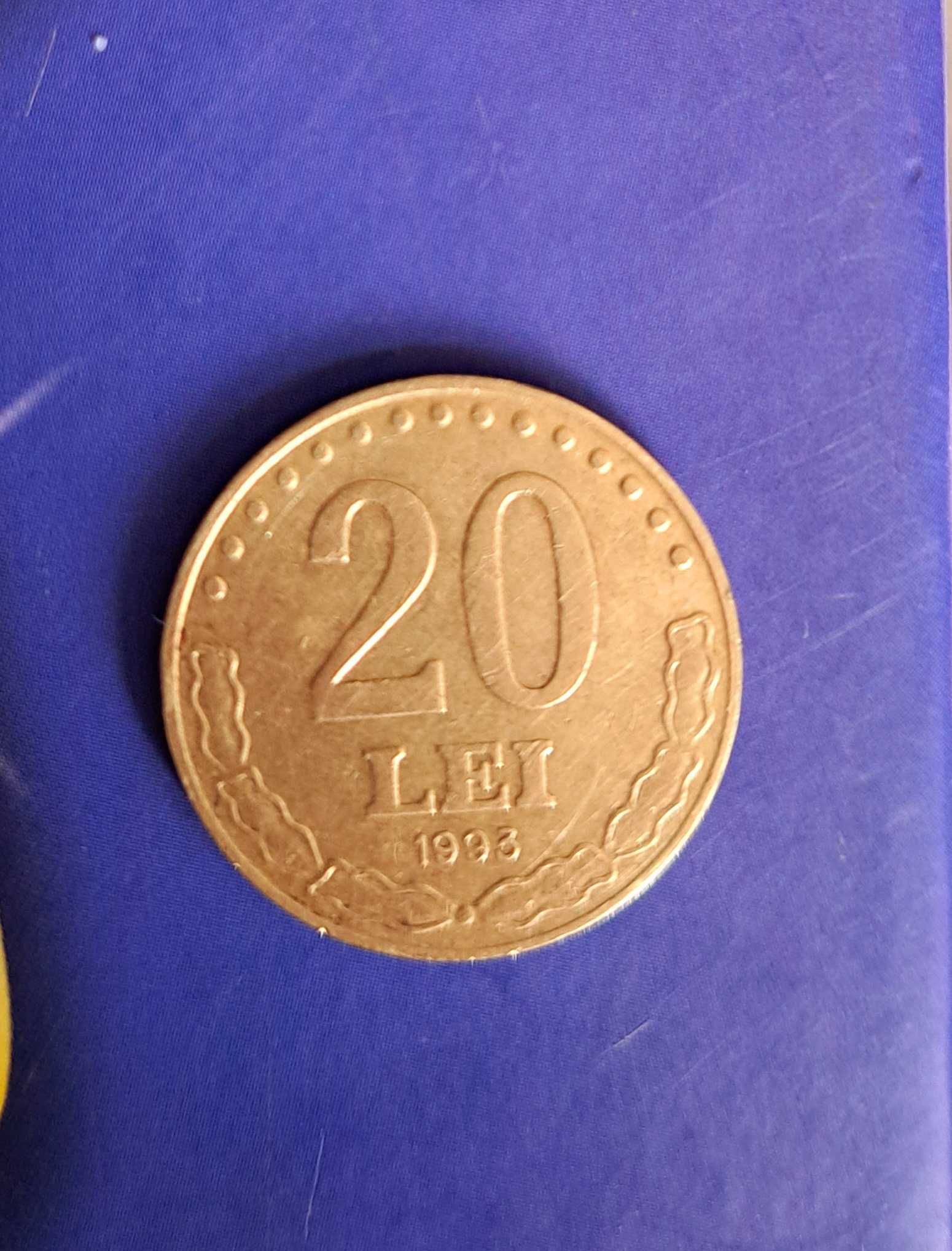 Moneda 20 lei 1993