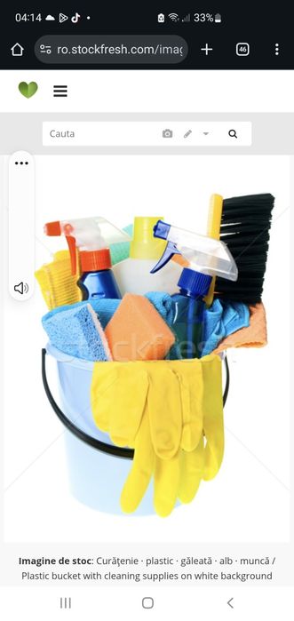 Curățenie profesionala la domiciliul clientului