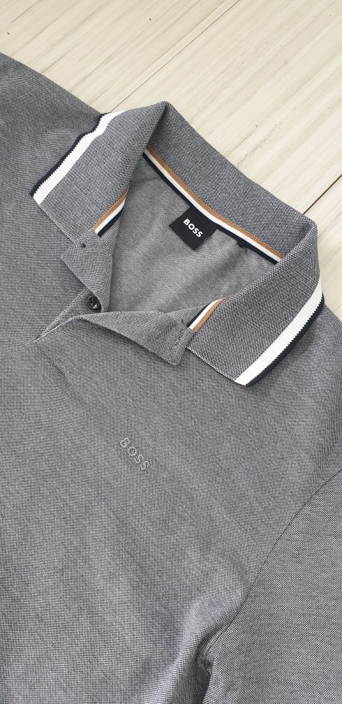 Hugo Boss Parlay Pique Cotton Mens / 2XL  НОВО! ОРИГИНАЛ Мъжка Тениска