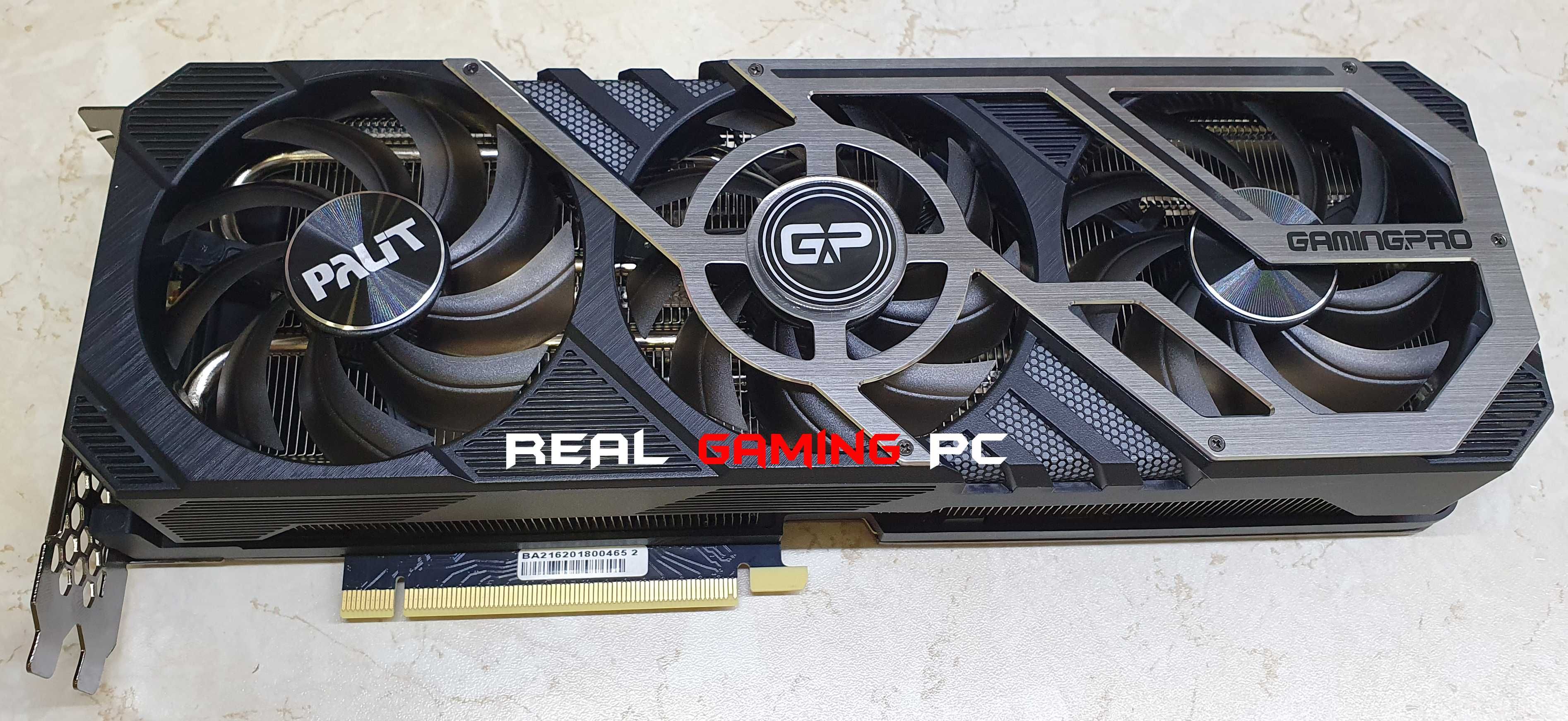 6 месяцев гарантия! PALIT GAMINGPRO RTX3080 10GB 320BIT refurbished