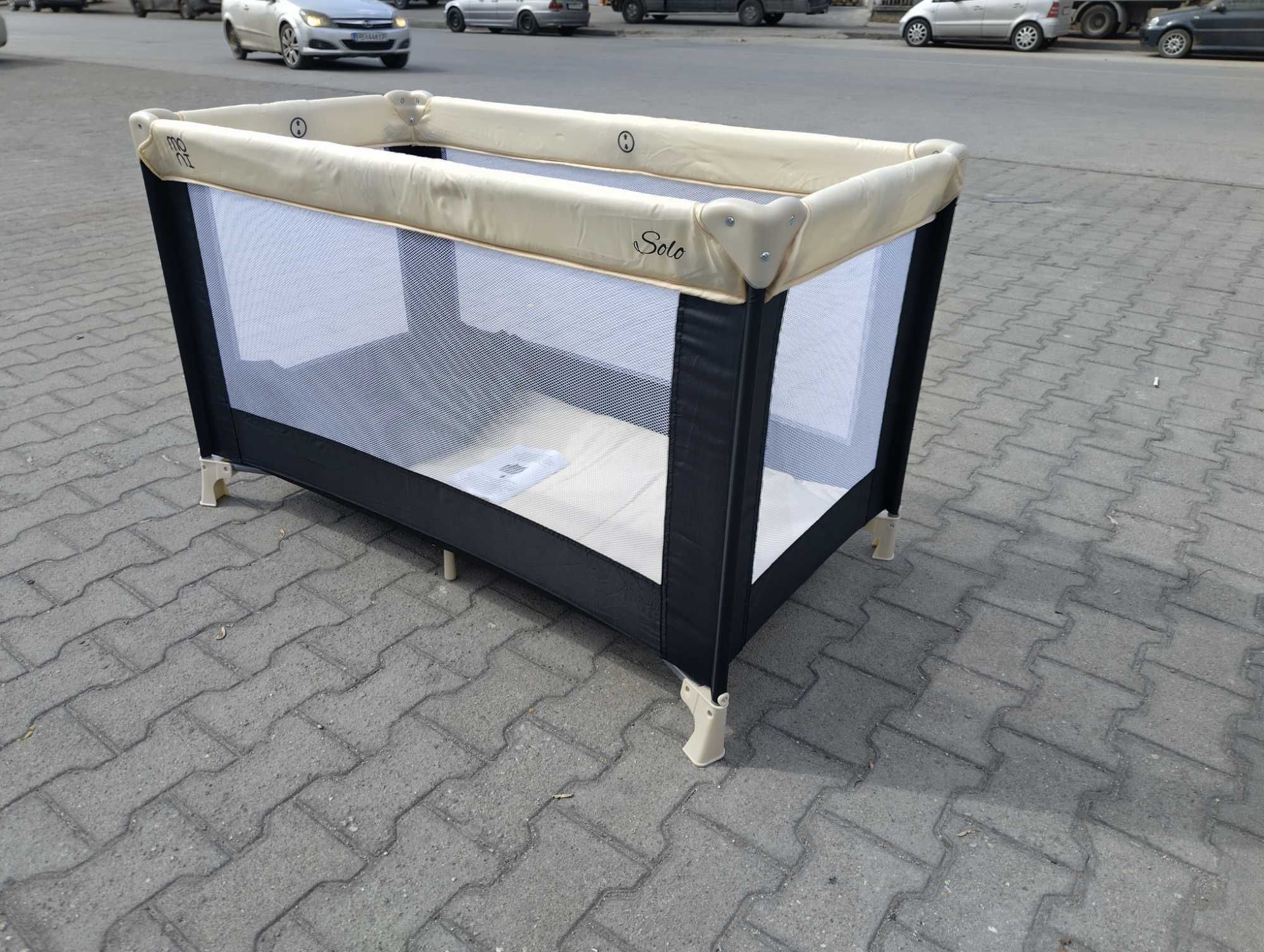 MONI Детска кошара SOLO бежов