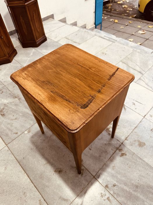 Ретро нощно шкафче/масичка / Mid-Century Modern, 60-те години