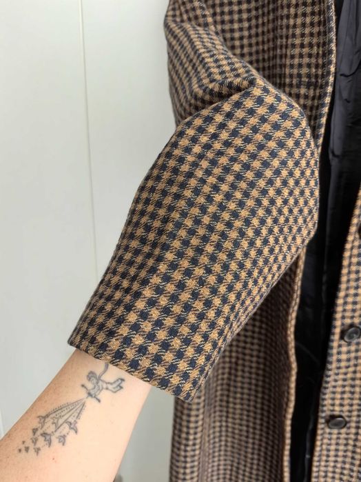 Palton pardesiu toamna, Zara, carouri