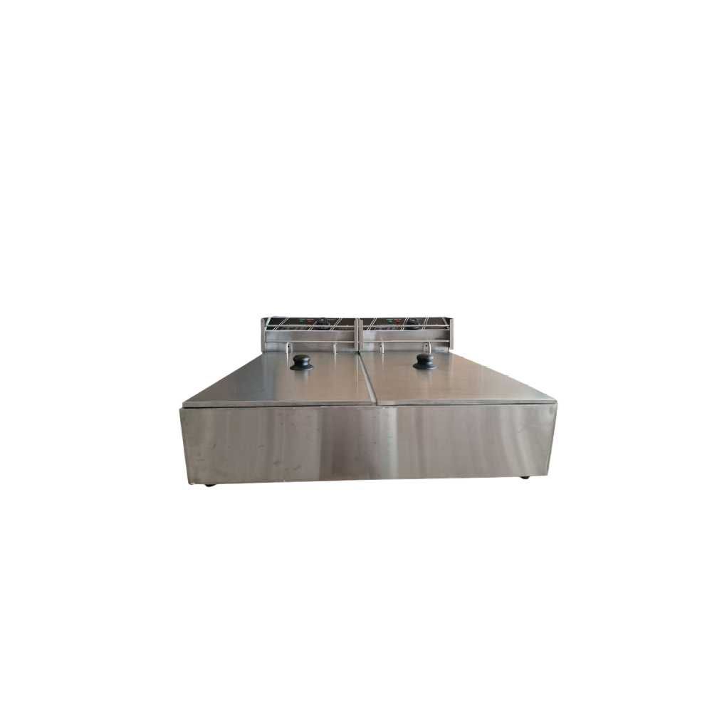 Friteuza electrica dubla 12l+12l -TRANSPORT GRATUIT