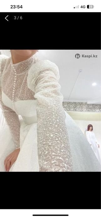 Украшения и букет в ПОДАРОК! Шикарное Свадебное платье и шубка.