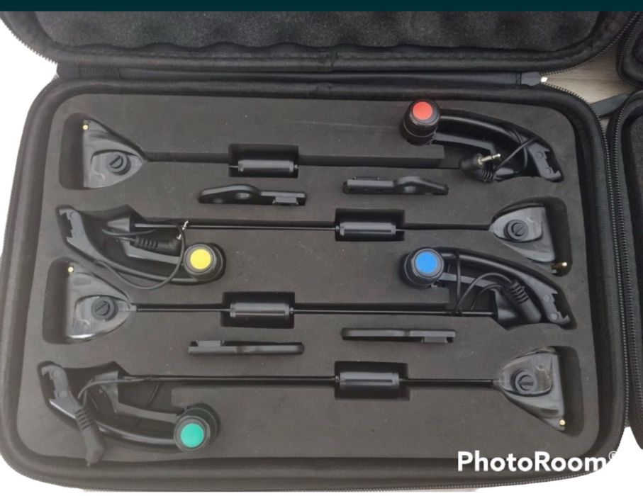 Set 4 Avertizori cu Statie EastShark + Set 4 Swingere MKM3 FULL Black