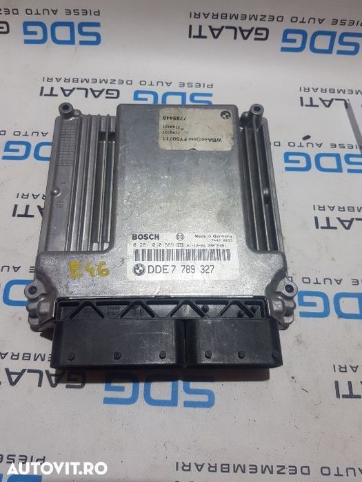 Calculator Motor / ECU BMW E46 2.0D 150cp 1999 - 2006 COD : 0 281 010 565 / 0281010565
