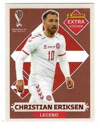 Panini Qatar World Cup Sticker 2022 Legend Christian Eriksen Bronze