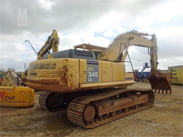 dezmembram excavator komatsu pc340 lc