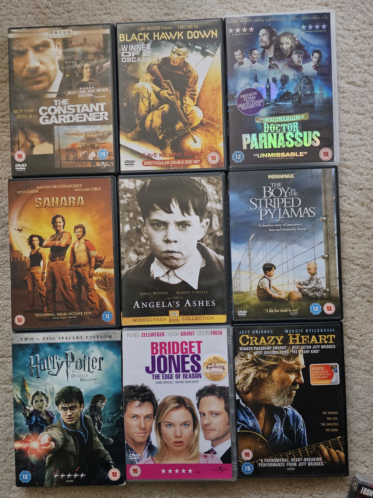 Оригинални DVD от лична колекция на Английски език