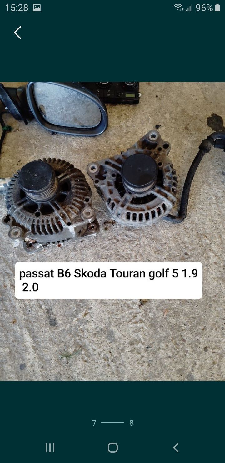 Planșa bord passat b6 cu airbaguri