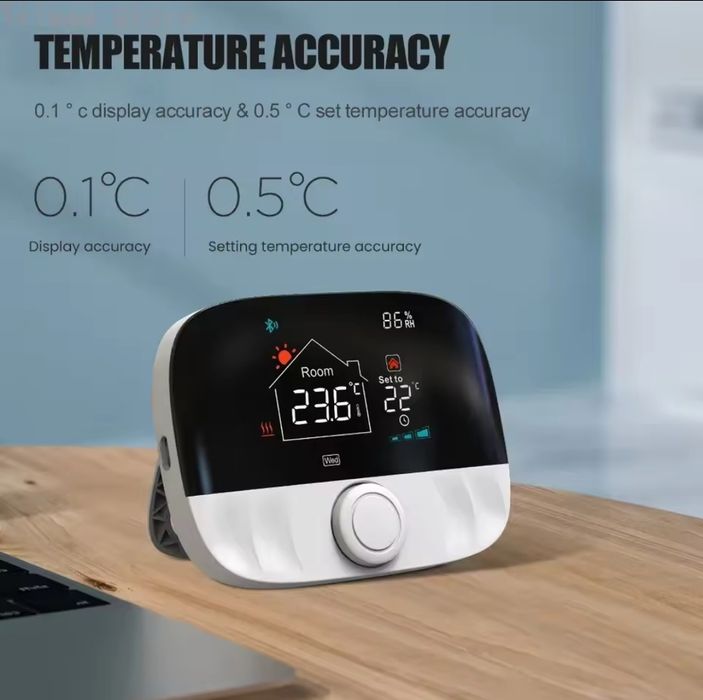 Nou Sigilat Termostat Ambient Wirreles WiFi Smart fara fir