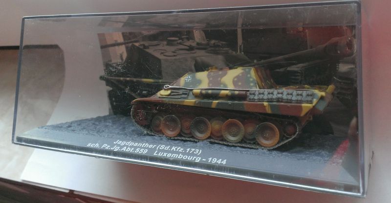 Macheta Tanc Jagd Panther SD.Kfz 173 Germania 1944 WW2 - Altaya 1/72