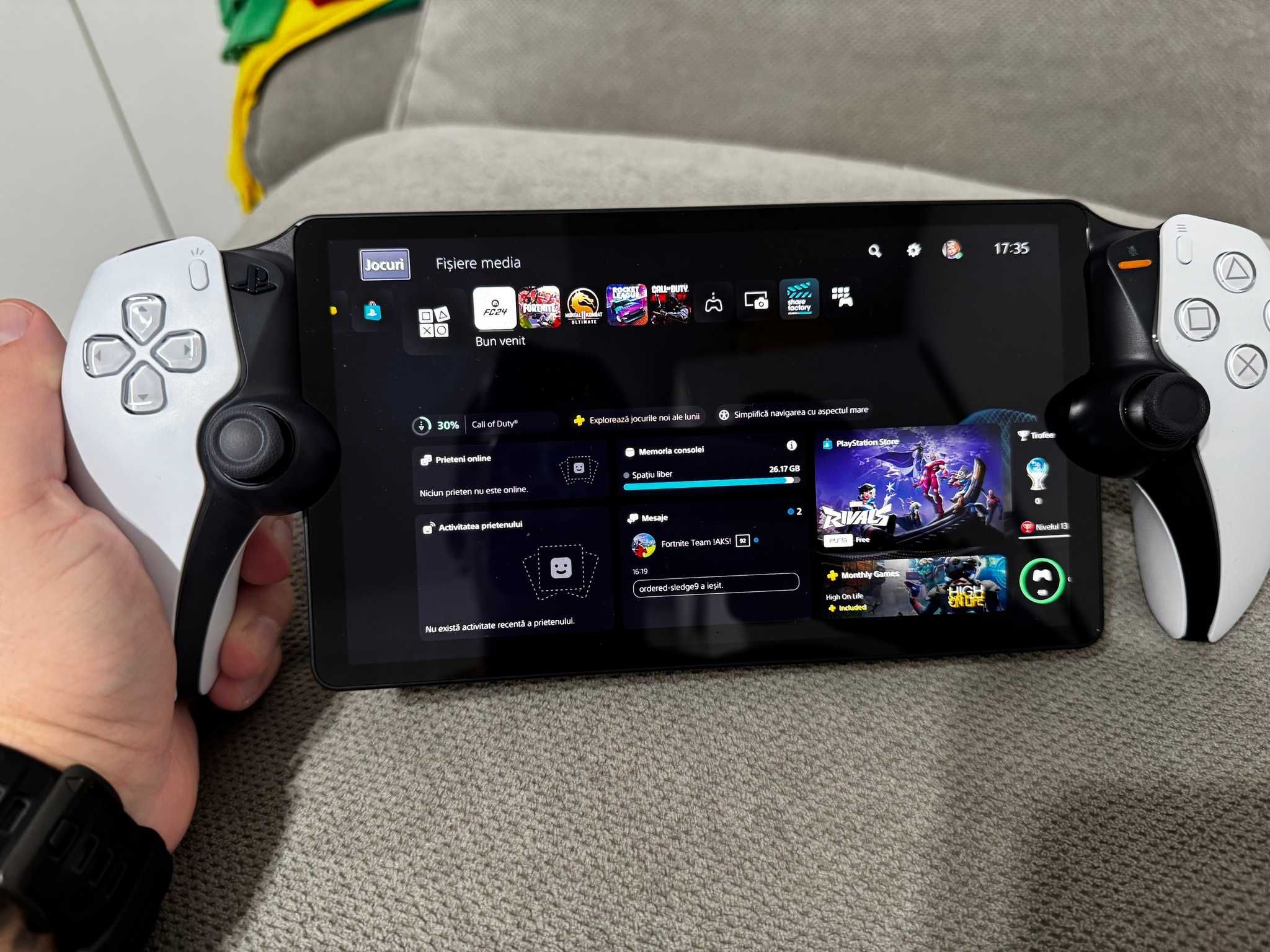 PlayStation Portal Remote Player pentru PS5, garantie 24 luni