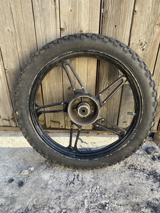 Заднее колесо на альфу