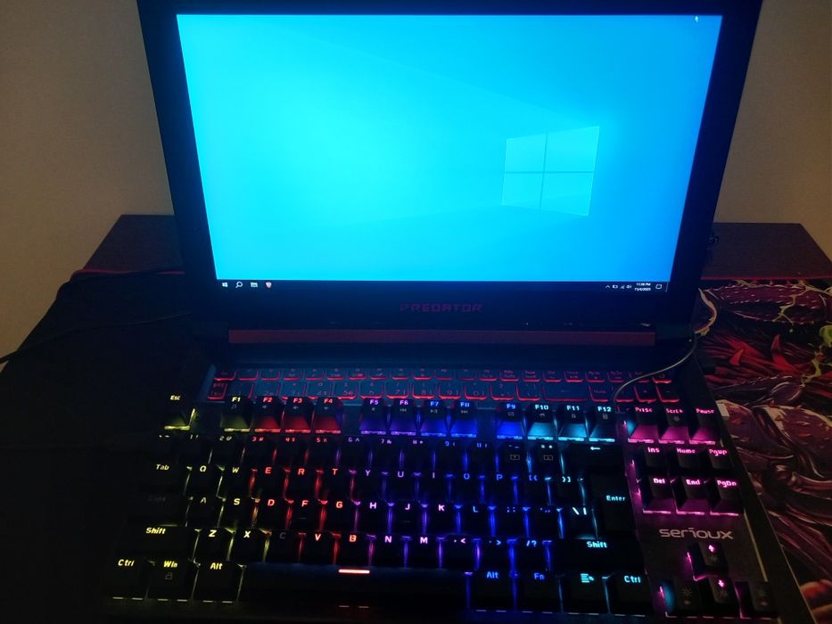 Acer Nitro 5 (carcasă Predator) – GTX 1050 4GB, i5-7300HQ, 16GB RAM