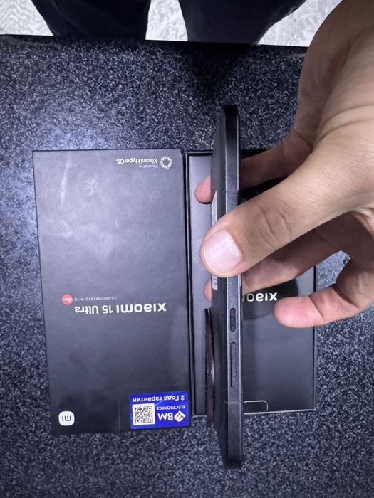 xiaomi 15 Ultra pamit 16.512g holati ideal oqip tel qlila