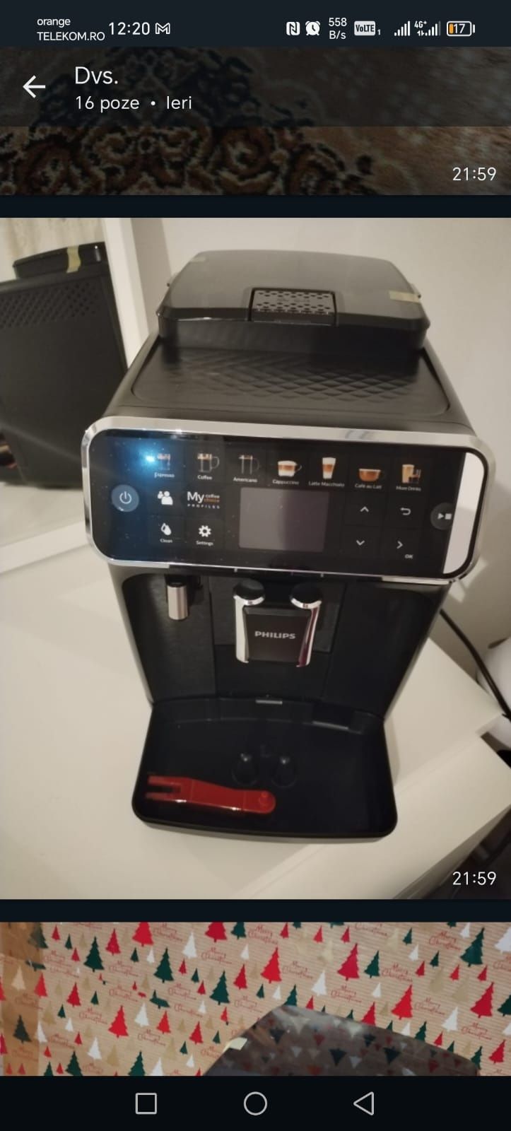 Espressor Philips LatteGo Seria 5400 în stoc seria 5500 Ep 5547 90