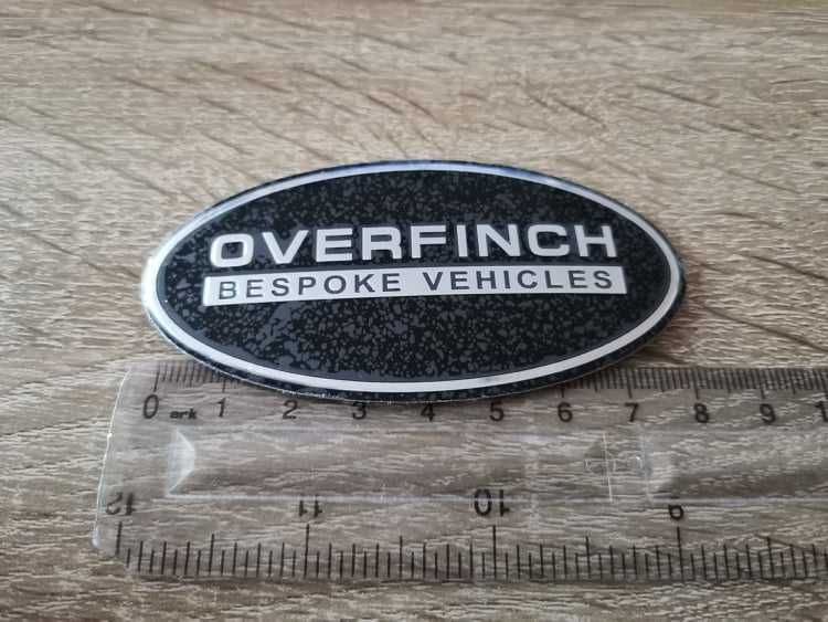 Емблема лого Рейндж Роувър Оувърфинч Range Rover Overfinch