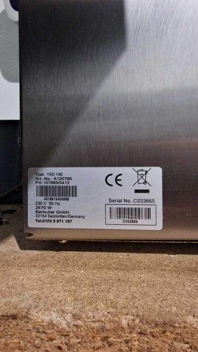 Cuptor electric cu aer cald Bartscher