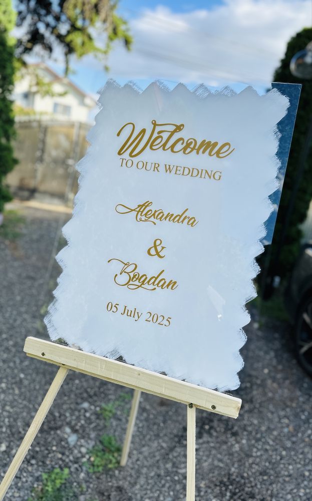 Panou plexiglas personalizat