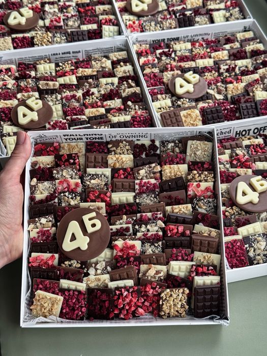 Мини Ассорти шоколадки ручной работы от Sweet.sezim.