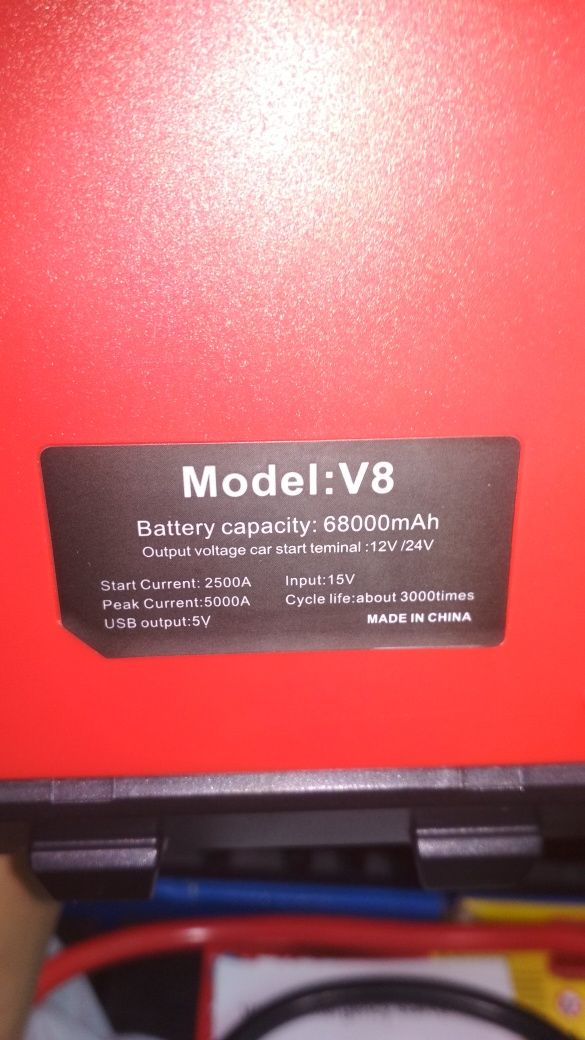 PowerBank 12v + 24v, Jump Starter, Повербанк, Pover, Пускавой стартер