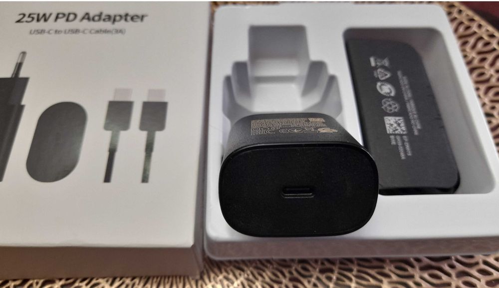 set Incarcator super fast charge 25w copie Samsung , noi sigilate