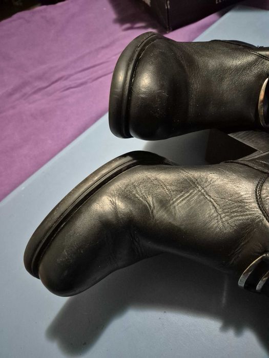 Cizme dama piele naturala imblanite, CESARINI, Romania, marime 41