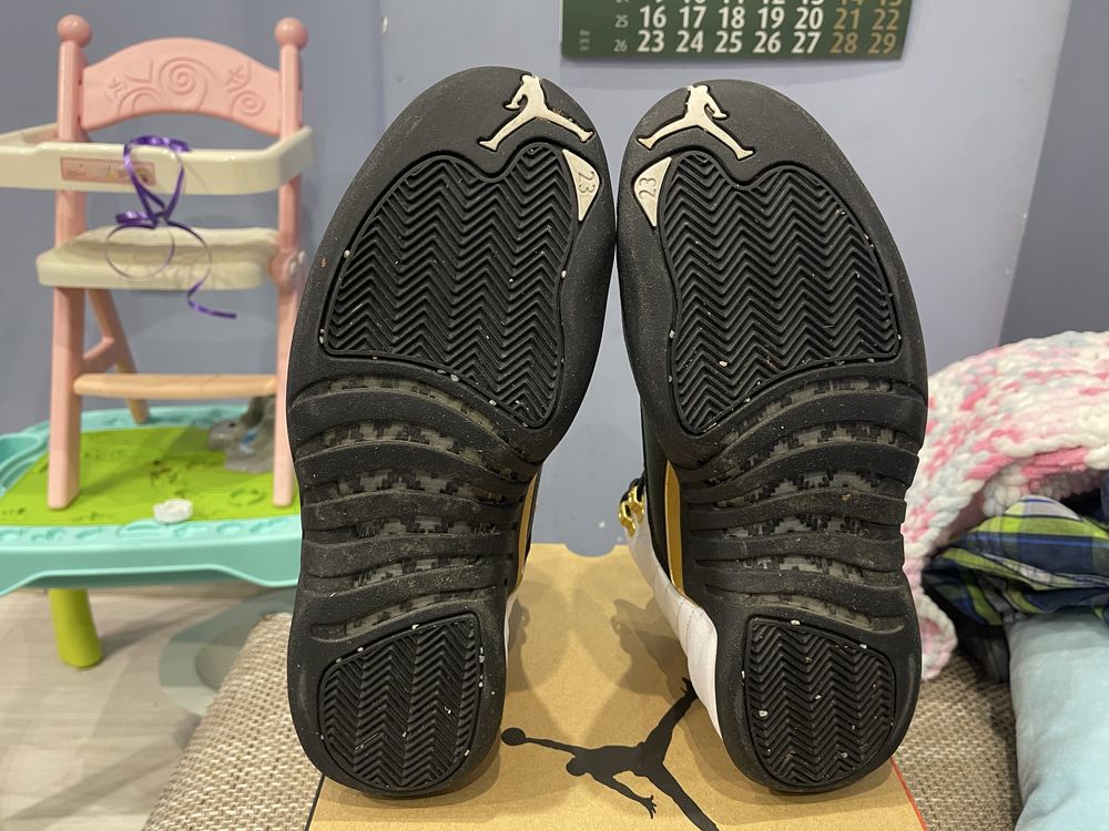 Nike Air Jordan 12 Retro Royalty Taxi Uptempo Federer Lebron Kobe NBA