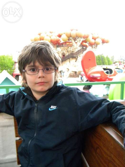 Hanorac impermeabil Nike, Talia 7/8 ani