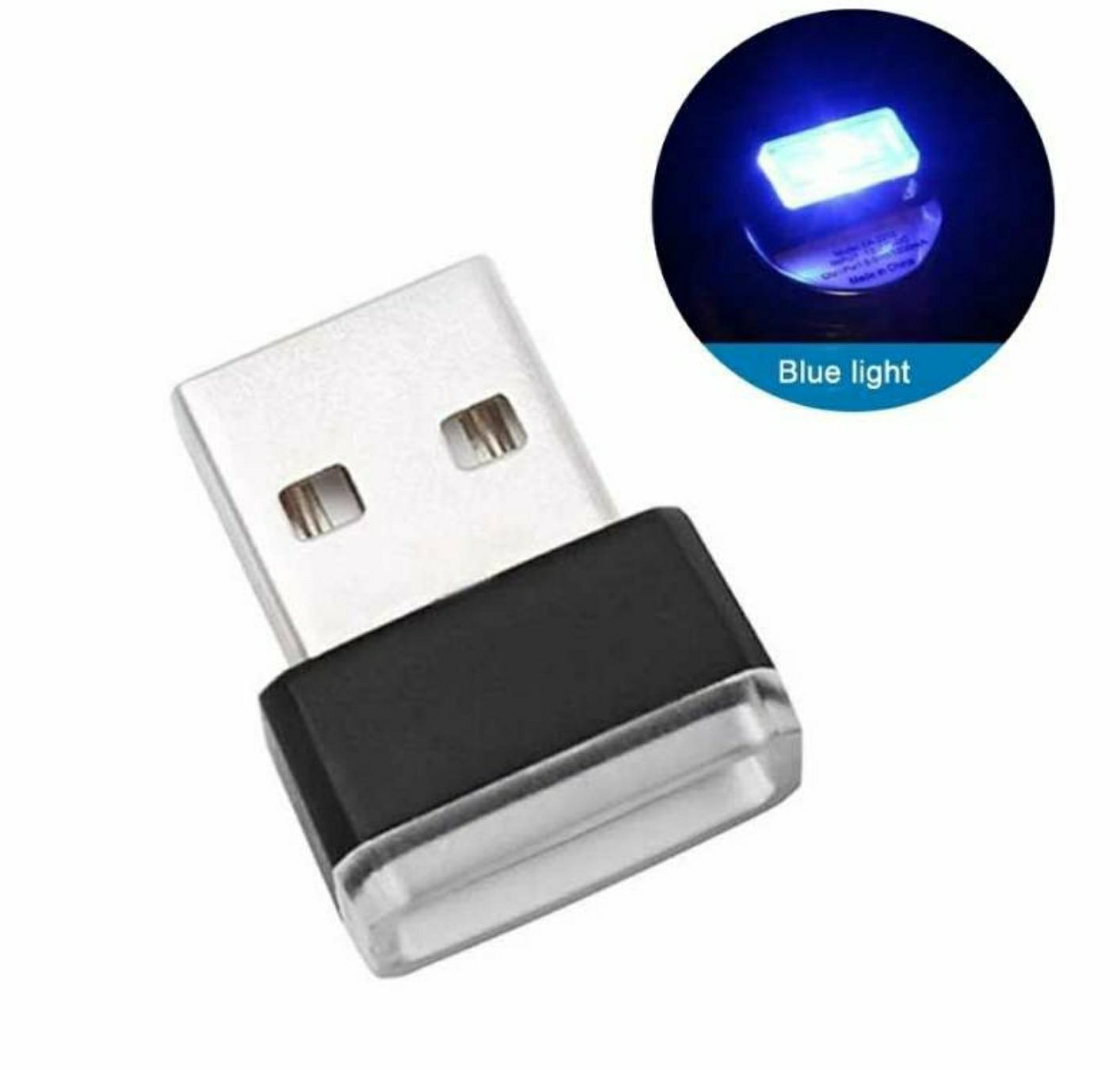 Mini stick USB cu lumină LED  ambientală. Laptop, PC, Masina.