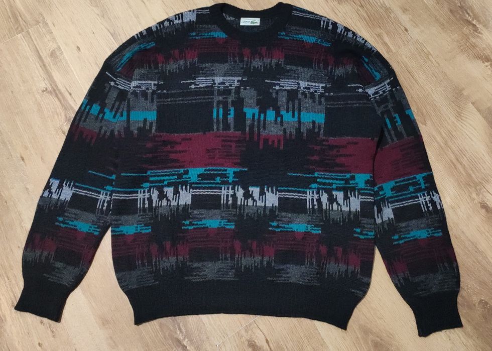 Pulover Lacoste din lână mărimea 7 (XXL)