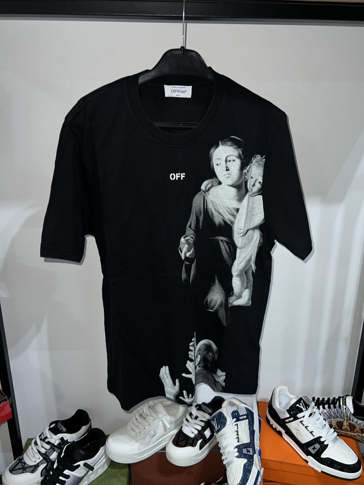 Tricou Off White colectia noua bumbac 100%