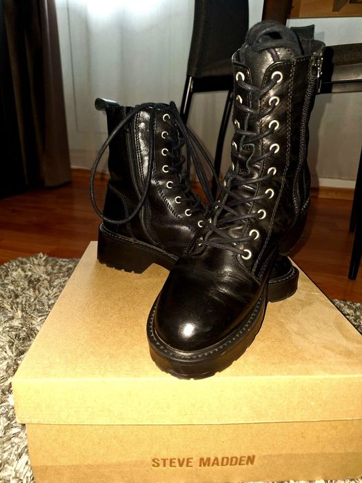 Bocanci piele naturala Steve Madden 38