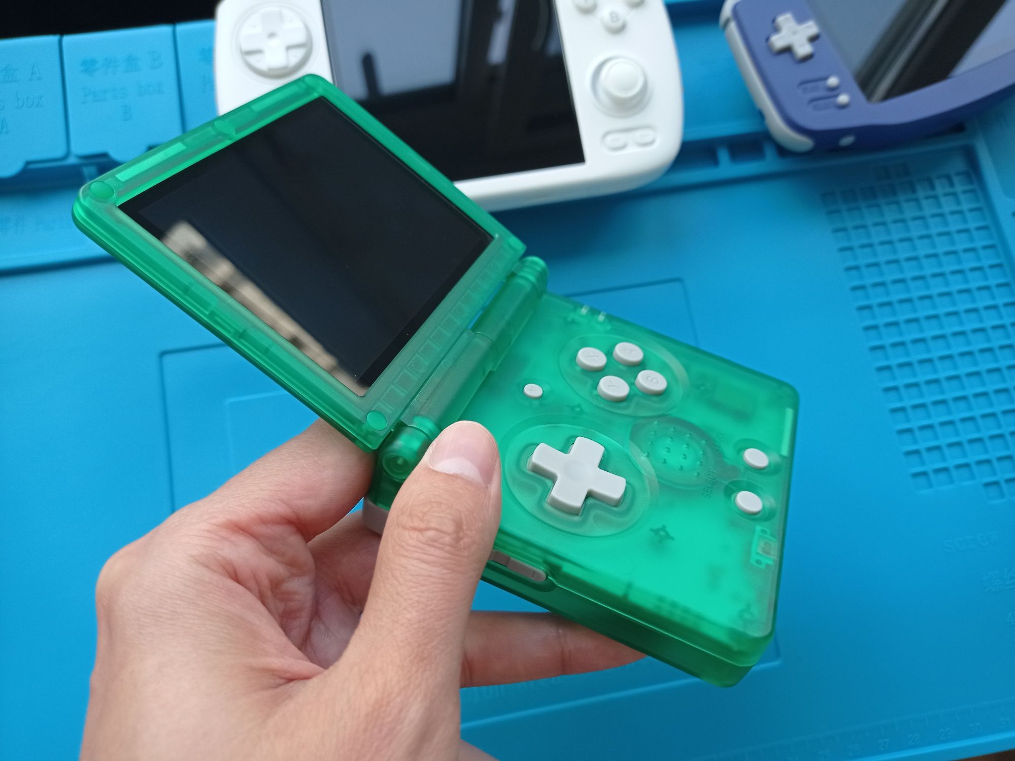 Joc GBA RG35XX SP green
