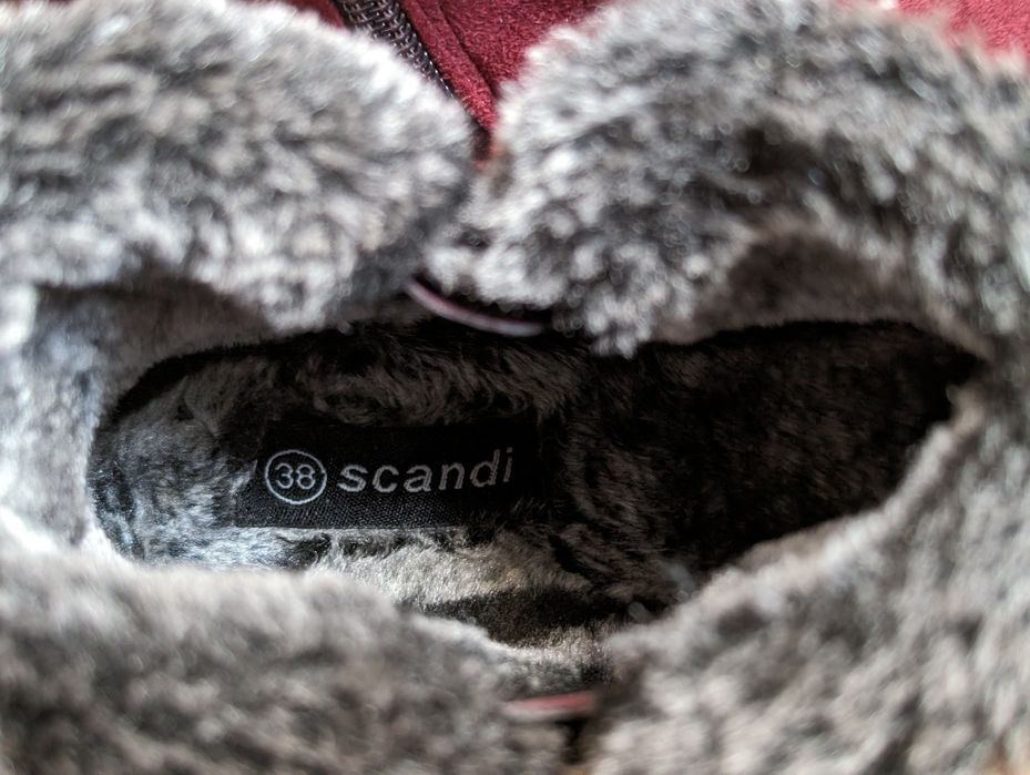 Cizme dama de iarna, piele intoarsa, 38