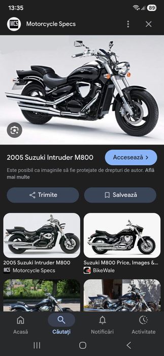 Dezmembrez suzuki m800 intruder 2005