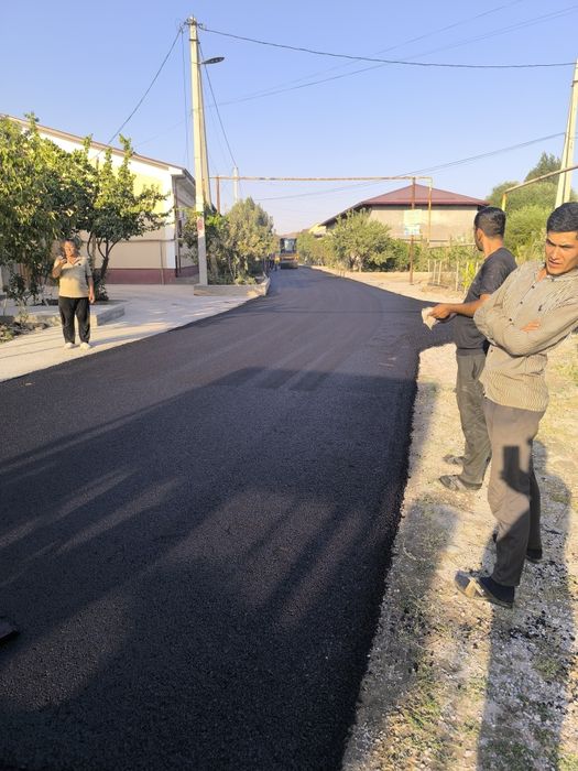 Асфальт ишлари,сифатли ва хамёнбоб  ( Asfalt ishlari )